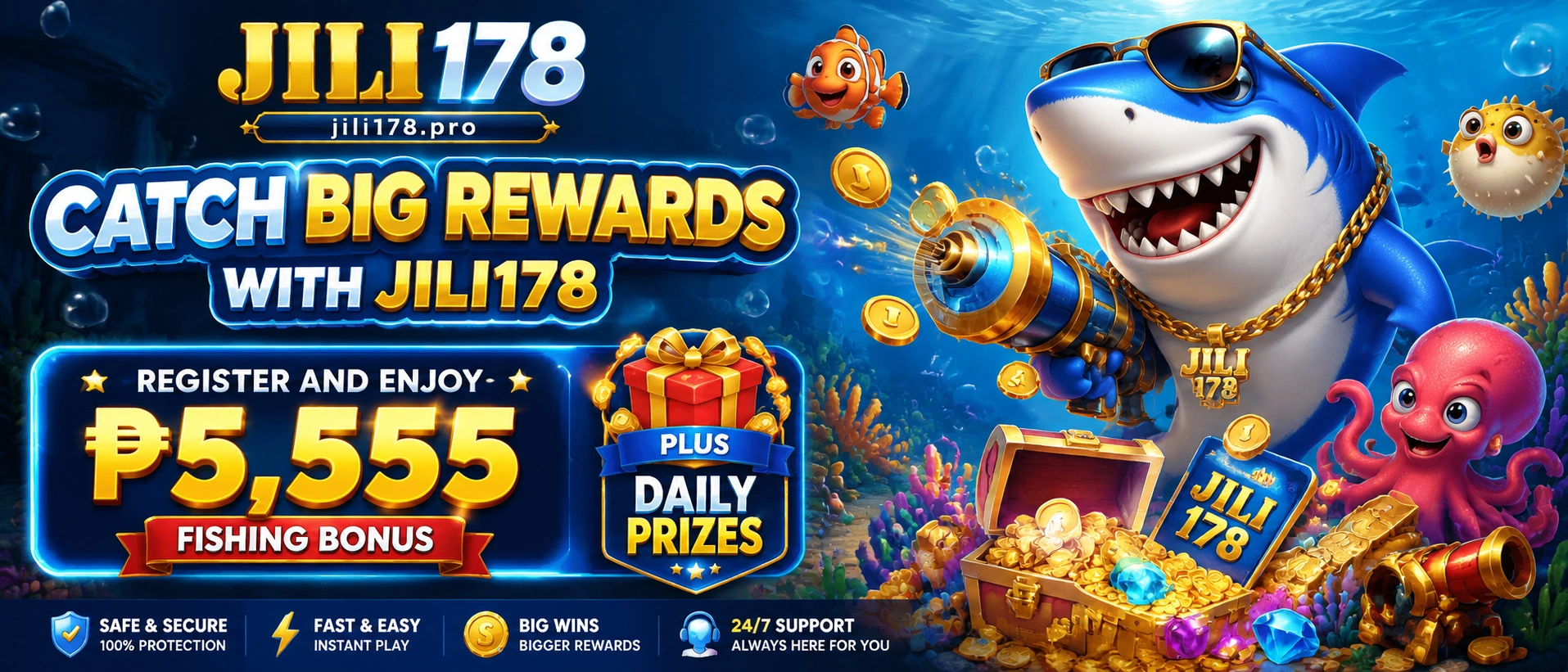 Fishing Games hero visual