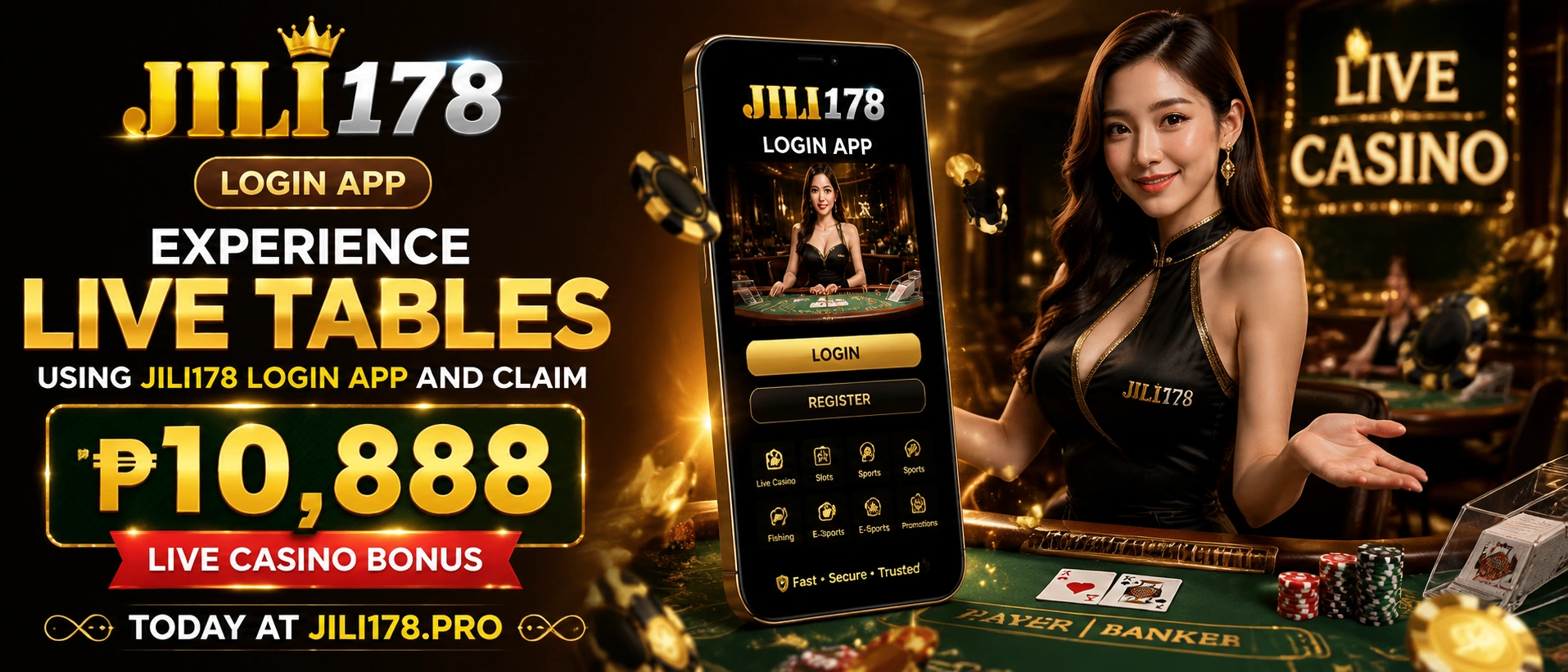 Live casino Philippines mobile hub visual