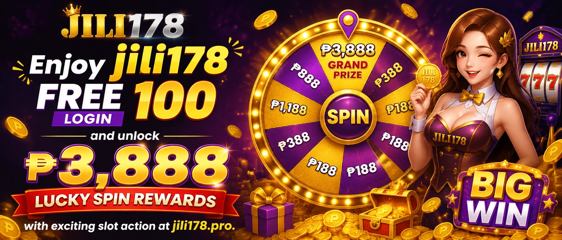 Popular slot game showcase