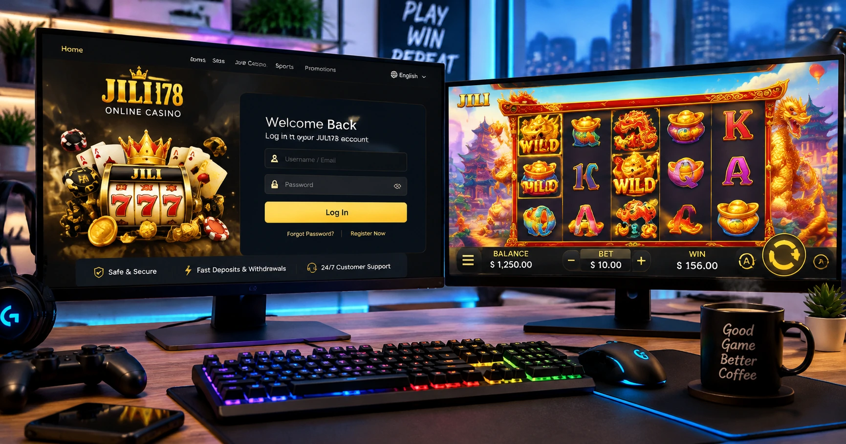 Explore the jili 178 casino login: Your Gateway to Exciting Online Gaming - image 3